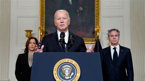 Biden confirms Americans among hostages captured in Israel, condemns ‘sheer evil’ of Hamas militants